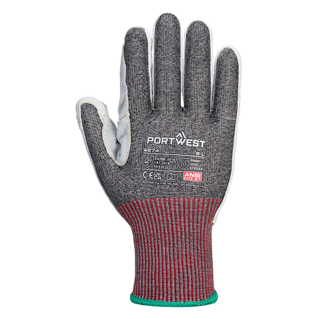 CS Cut F13 Leather Glove - Image 2