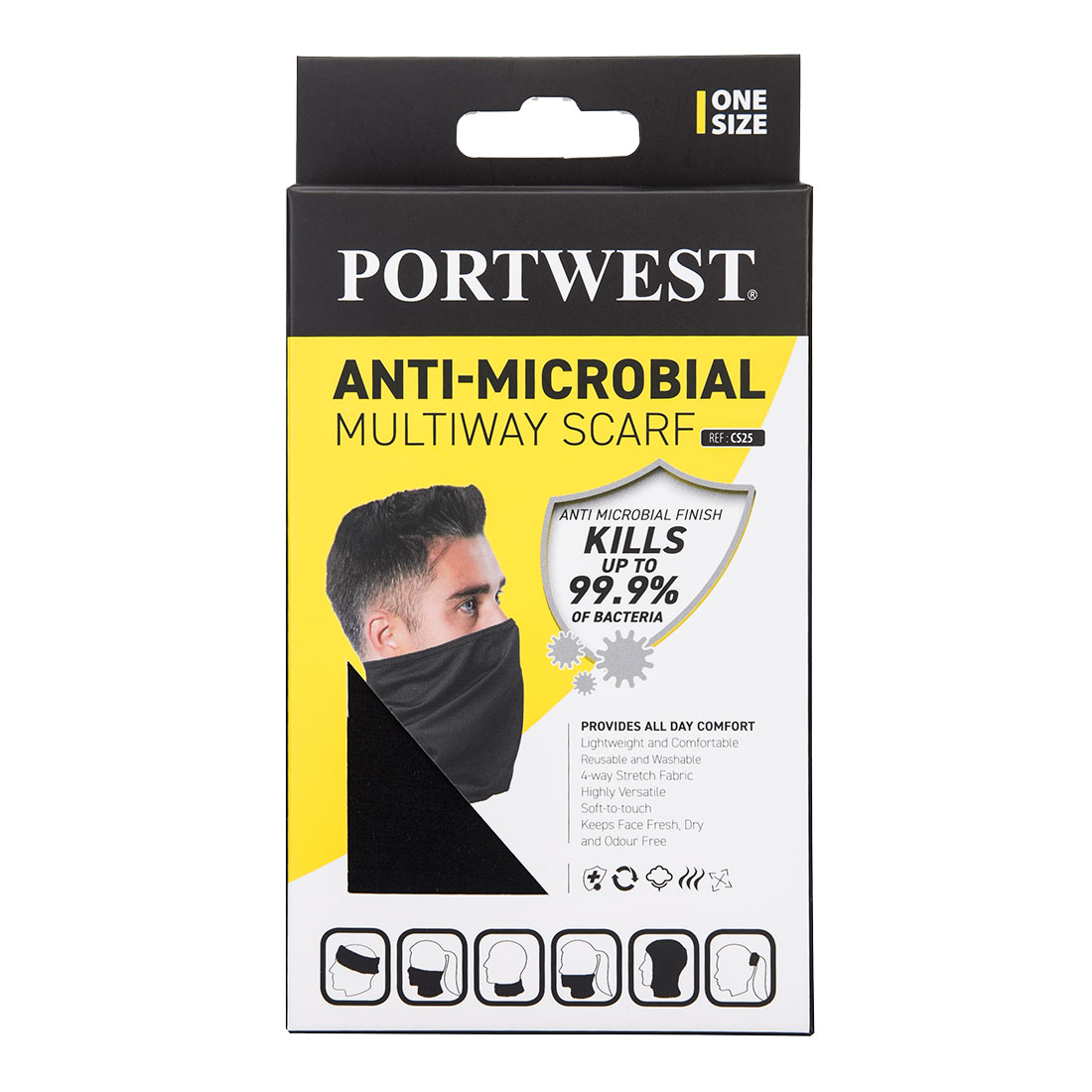 Anti-Microbial Multiway Scarf - Image 2