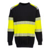 PW3 FR Modaflame Knit Hi-Vis Class 1 Sweatshirt