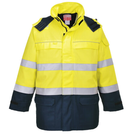 Bizflame Rain+ Hi-Vis Multi Arc FR Jacket