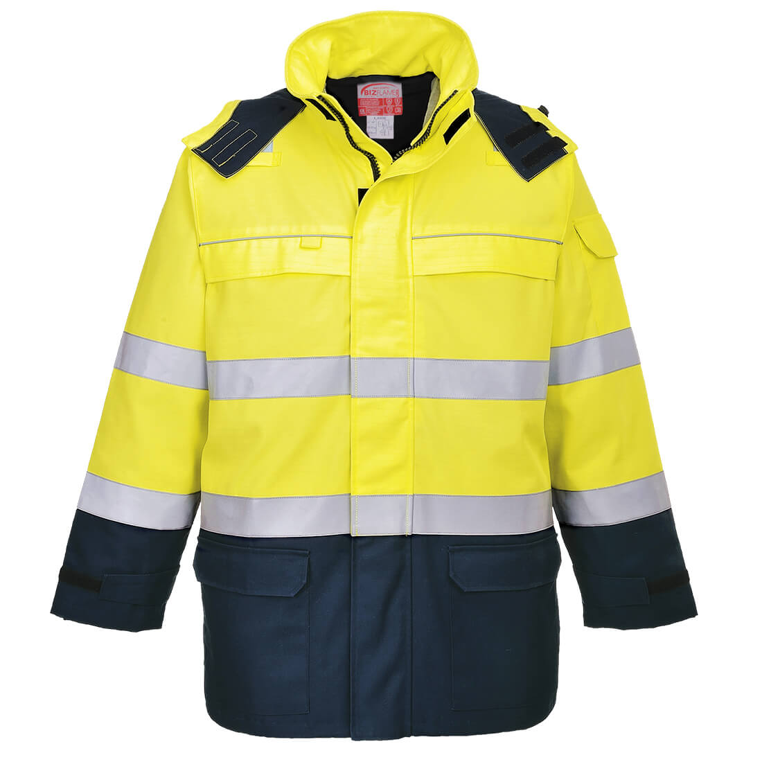 Bizflame Rain+ Hi-Vis Multi Arc FR Jacket