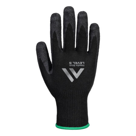 Needle Stick F10 Latex Crinkle Glove