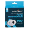 FFP2 Valved Dolomite Fold Flat Respirator (Pk3)